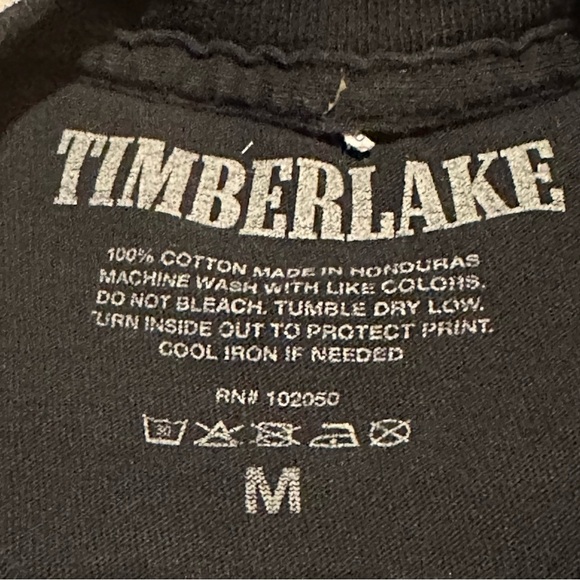 Justin Timberlake Man of the Woods Tour Concert T-Shirt Women's M Medium - Picture 2 of 8